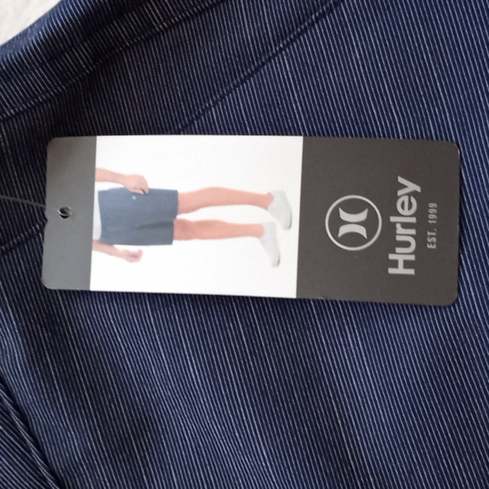 NWT Hurley Navy Shorts Size 34